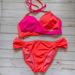 VS PINK Colorblock Bikini (set)